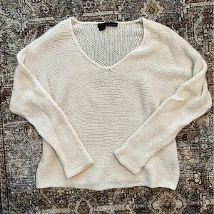 360 Cashmere open knit sweater